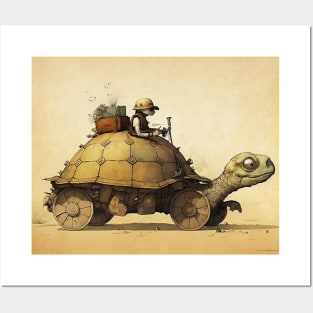 Tortoise Car Posters and Art